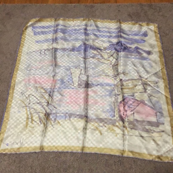 Vintage Vera Scarf-Silk-25x25 - Picture 13 of 17